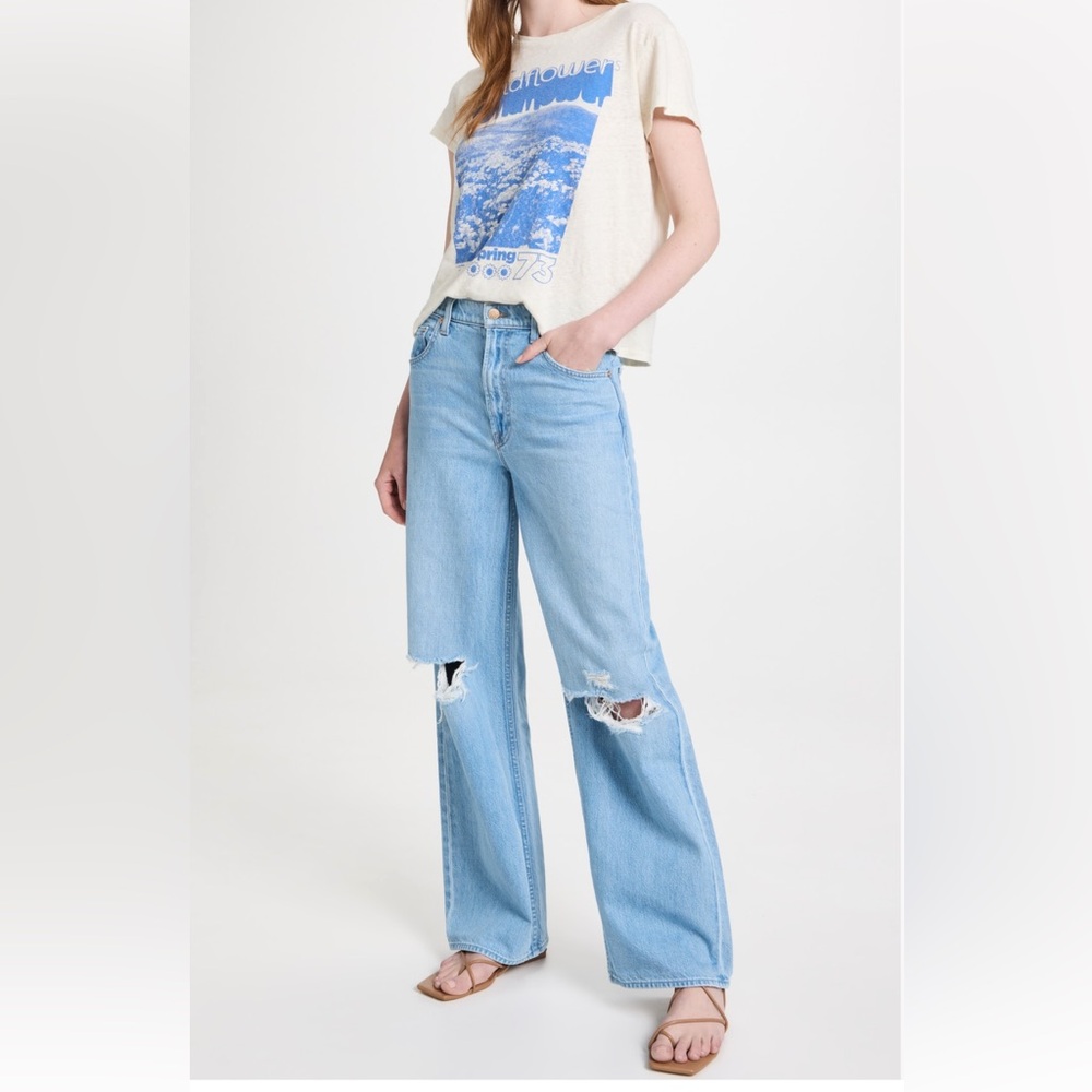 NWT NEW Mother SNACKS! The Fun Dip Puddle in Lots Of Nibbles jeans 24